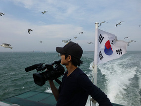 Our Camerman Watches Seagulls