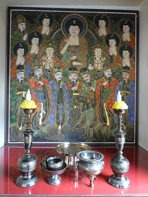 Rear Art and Incense Holders