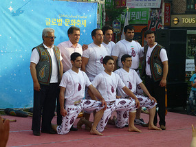Iranian Sports Team Group Pose
