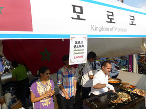 Moroccan Food Stall