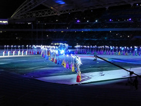 Field Full of Performers