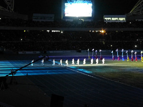 Male Dancers Enter