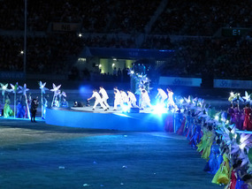 Male Dancers Perform
