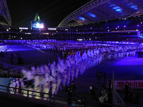 Participants Leave Field