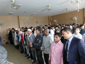Standing for Prayers