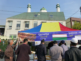 Uzbek Food Stall