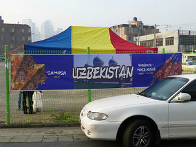 Uzbekistan Food Stall