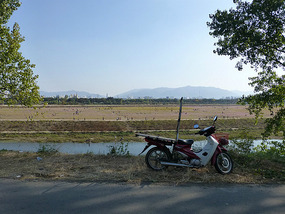 Bike and Island