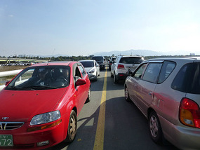 Crowded Both Directions