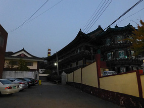 Entrance to Side Building