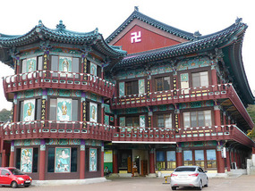 Main Building with Spiral Staircase