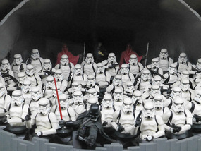Darth Vader and Emperor in the Death Star
