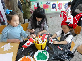 Maple Tree Painting Station