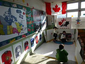 Kids Play in Hockey Zone