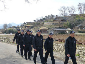 Cadets Walk By