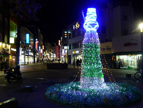 Recycled Bottles Tree
