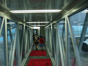 Walkway to Plane