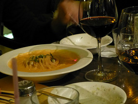 Pasta and Wine
