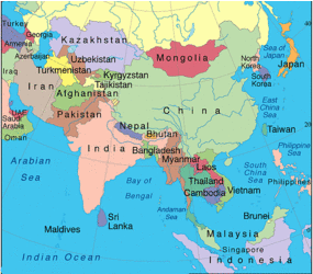 Asia Map
