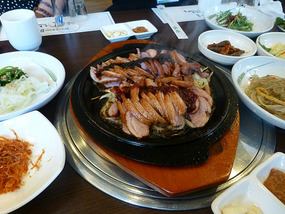 Grilled Duck