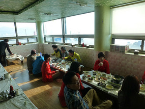 Arrival at Restaurant