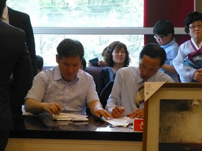 Collecting Money Envelopes