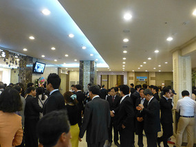 Waiting Wedding Guests