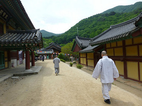 Monks Pass By