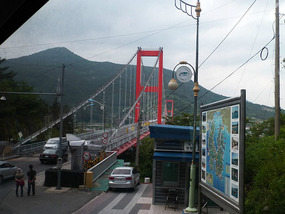 Back on the Namhae Bridge