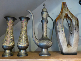 Engraved Vases