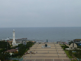 View of Homigot Plaza