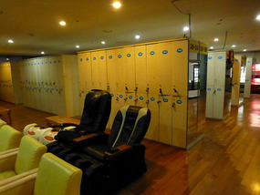 Massage Chairs and Changing Rooms
