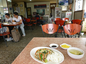 Japche Noodles and Rice