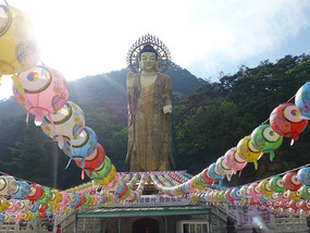 Giant Gold Buddha