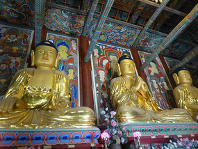 Giant Temple Gods