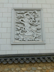 Exterior Wall and Carving