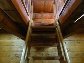 Stairs to Main Deck