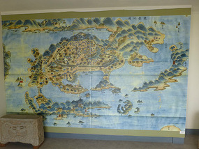 Map of Tongyeong and Hansan Island