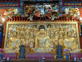 Rooftop Gold Shrine