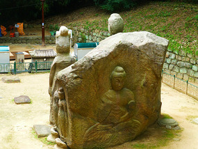 Rear Buddha Carving