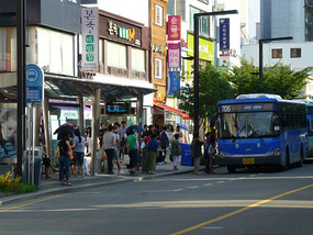 Downtown Bus Stop