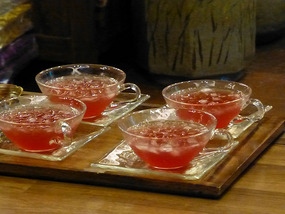 Iced Pomegranite Tea