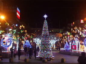 Christmas Lights at Gupo Station