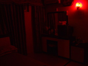 Motel Room in Night Mode