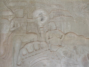 Mounted on a Chariot