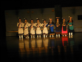 Female Dance Line