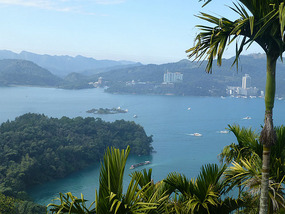View of Sun Moon Lake