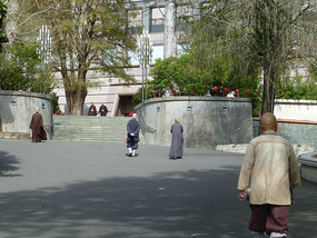 Passing Monks