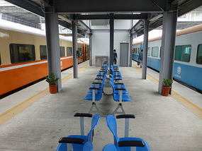Coloured Trains
