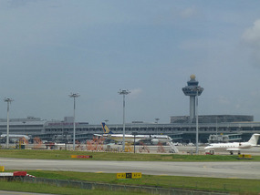 Leaving Changai Airport